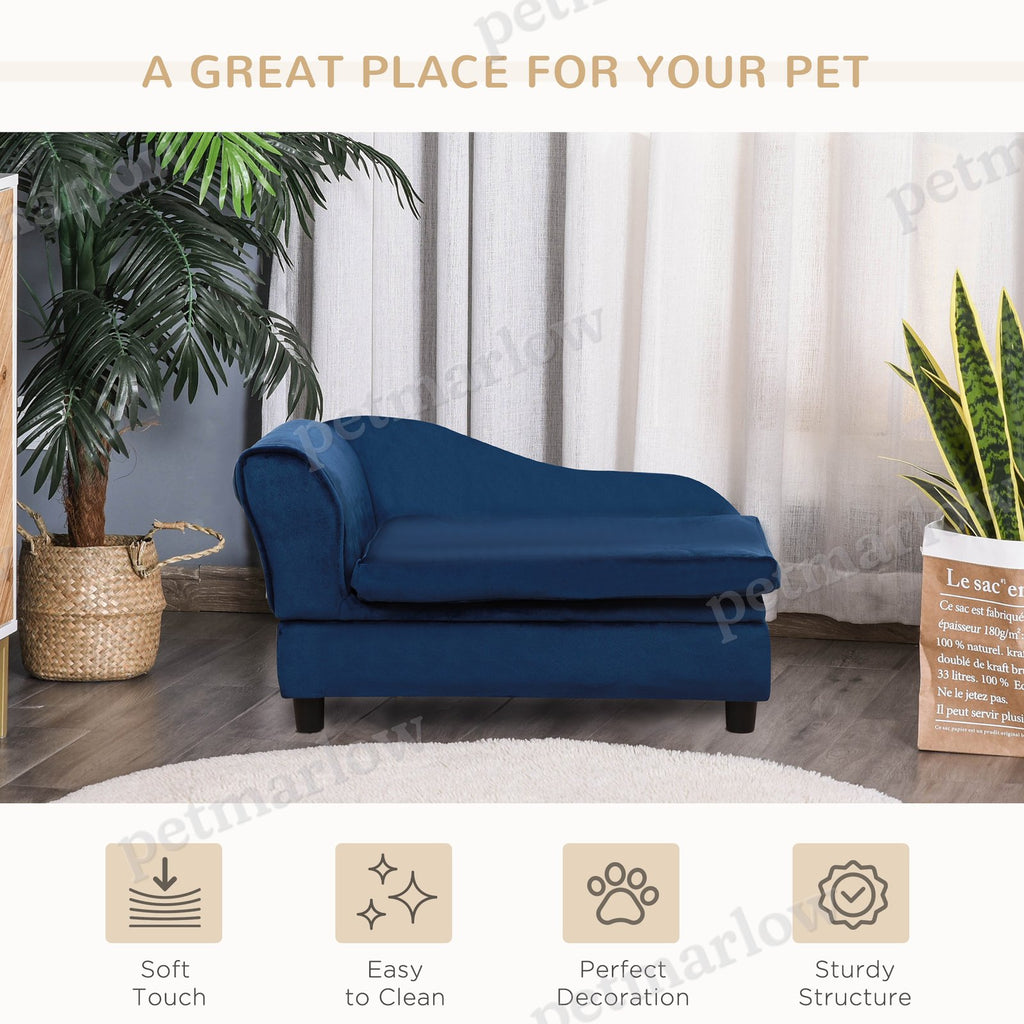 Pet Sofa Bed Couch with Storage, Pet Sofa for Cats and Small Dogs – view 5