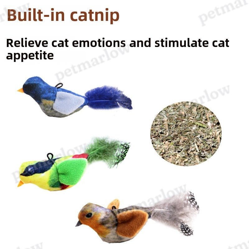 Pet Sound Bird Teaser Toy for Cats – view 4