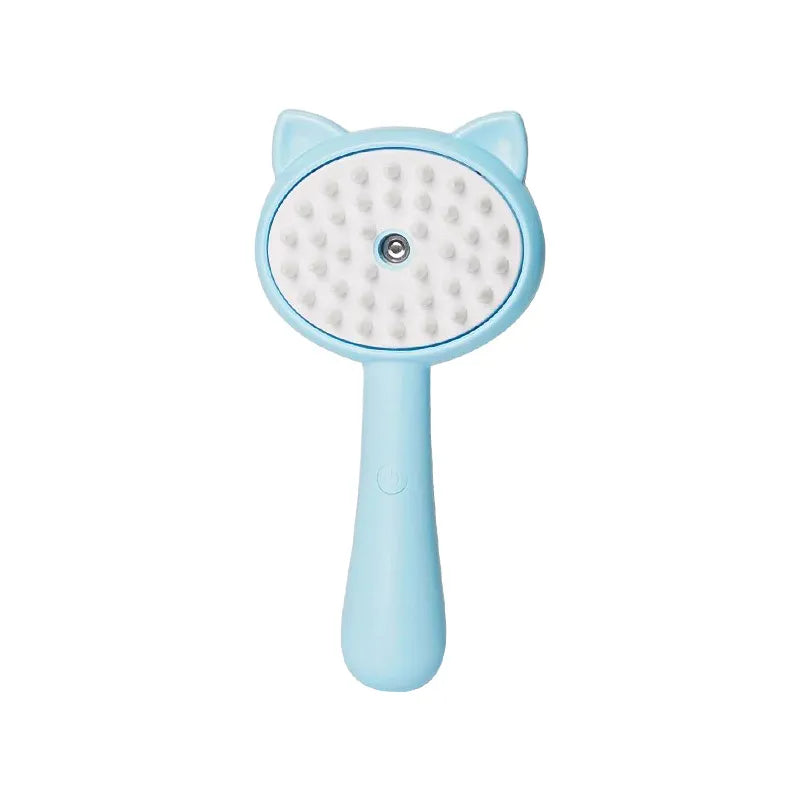 Pet Spray Brush with Water Reservoir – Blue
