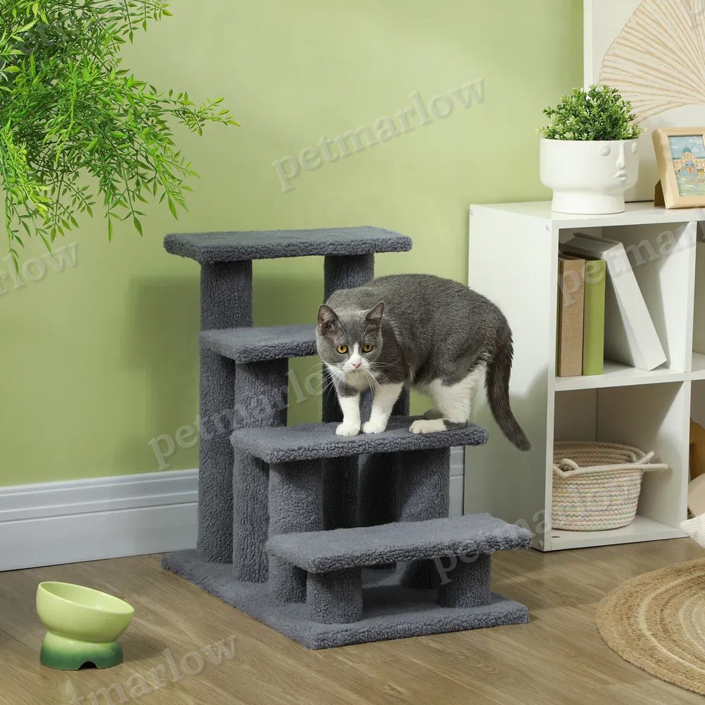 Pet Stairs Dog Cat Step Scratch Post – view 2
