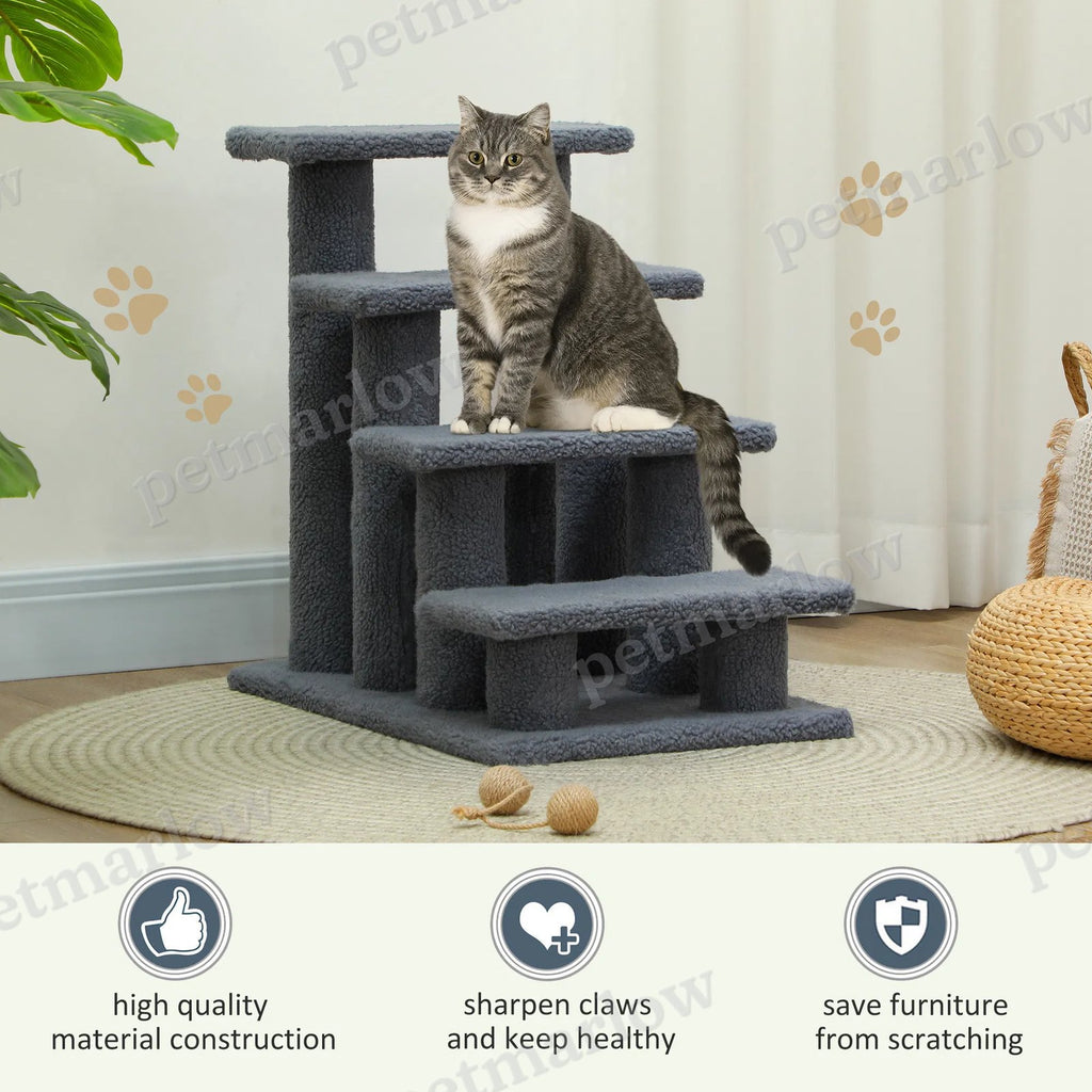 Pet Stairs Dog Cat Step Scratch Post – view 3