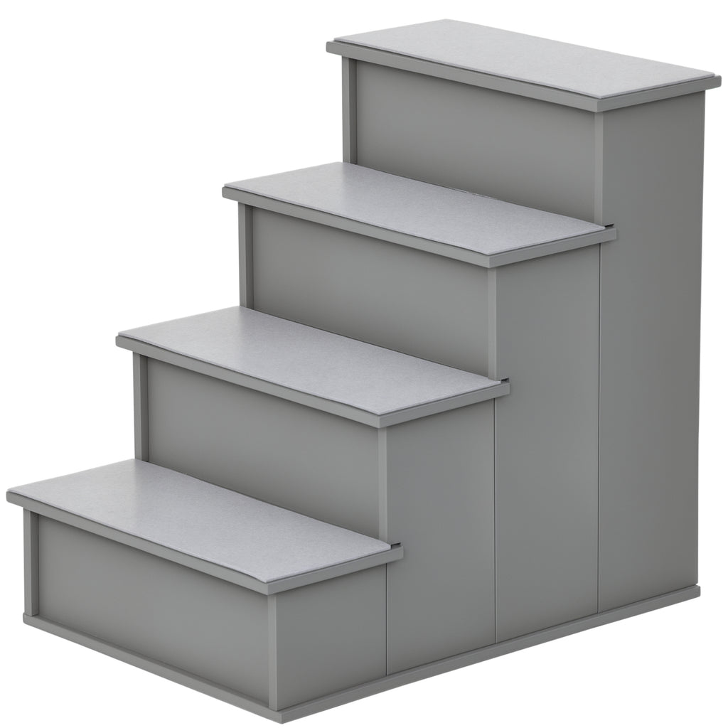 Small Dog Steps for Couch Bed – Grey / 620x460x110 mm