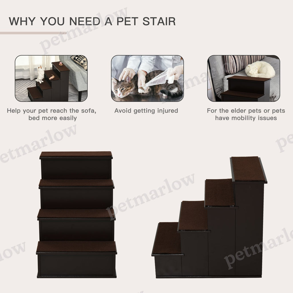 Pet Stairs for Small Dogs and Cats Up To 22 lbs – view 6