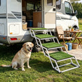 Pet Stairs with Adjustable Height for Easy Access – view 2