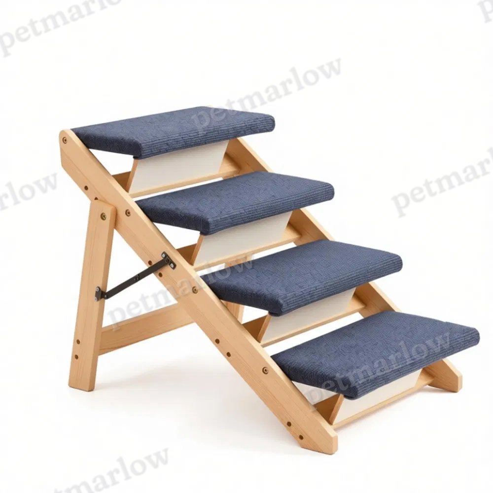 Pet Stairs with Non-Slip Surface for Easy Climbing – view 3