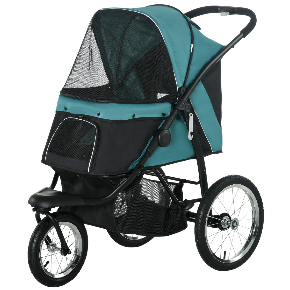 Pet Stroller for Small and Medium Dogs with Adjustable Canopy