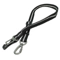 Pet Supplies Dog Reflective Buffer Retractable Car Seat Belt – Black