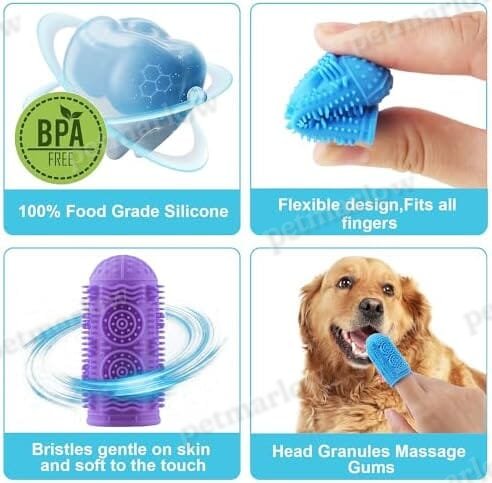 Pet Toothbrush 4 Pack Dog Toothbrush Kit – view 4