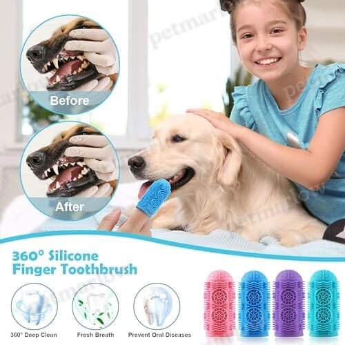 Pet Toothbrush 4 Pack Dog Toothbrush Kit – view 5
