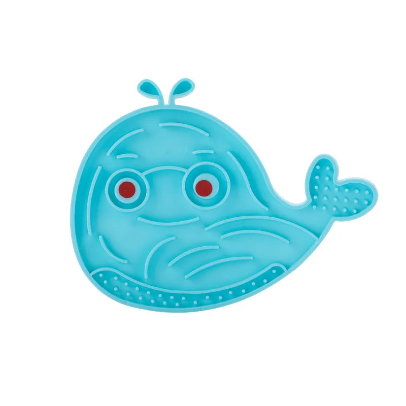 Pet Toy with Food Puzzle – Interactive and Stress-Relief Fish Design for Dogs and Cats – Blue / Dolphin