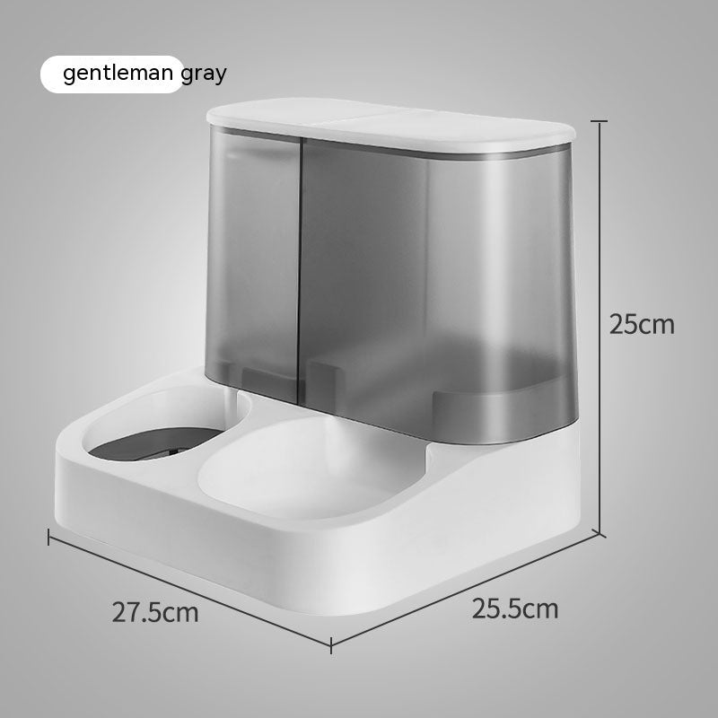 Pet Visual Automatic Pet Feeder – Gray