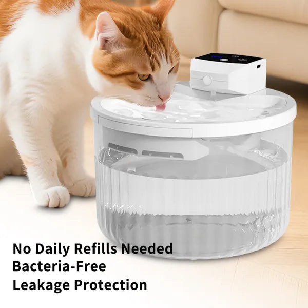 Pet Water Fountain, Large Capacity Automatic Dispenser