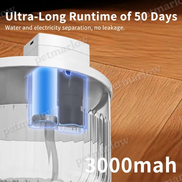 Pet Water Fountain, Large Capacity Automatic Dispenser – view 4