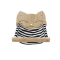 Pine Wood Wall-Mounted Cat Climbing Set – A