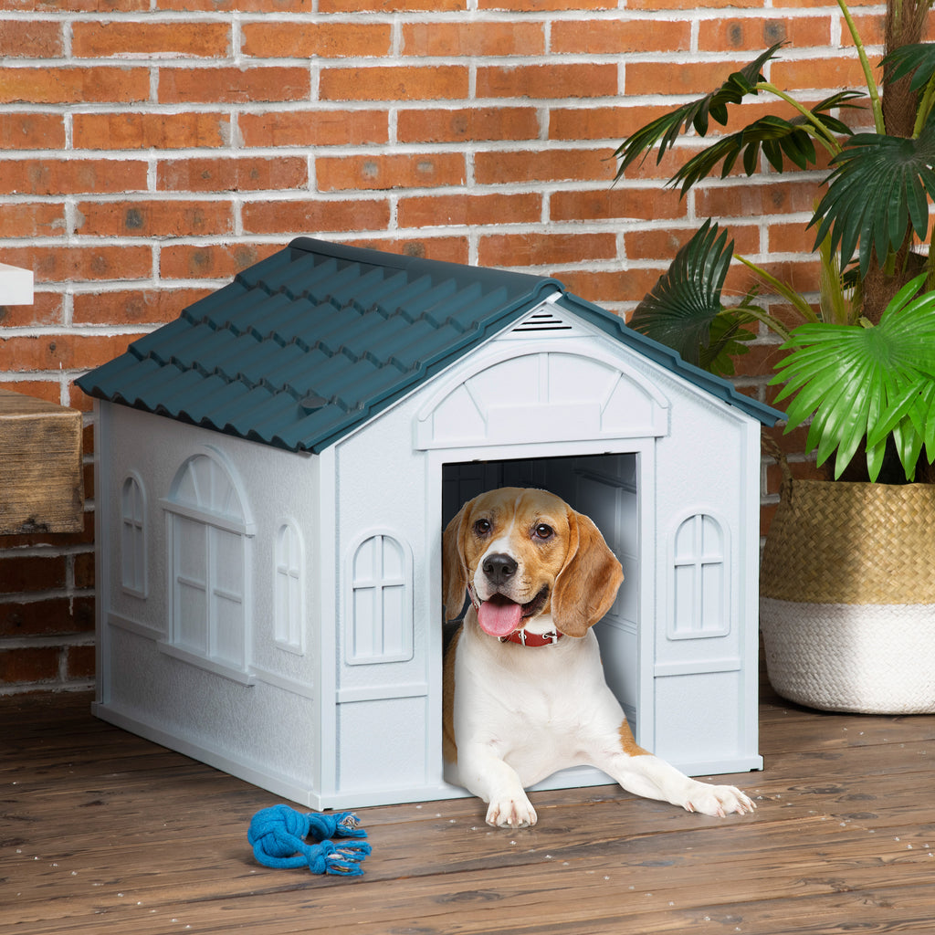 Plastic Dog House for Medium and Small Dogs