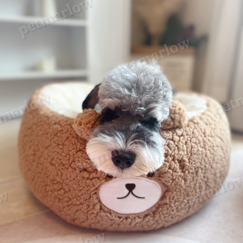 Plush Cartoon Pet Nest Bed – view 4