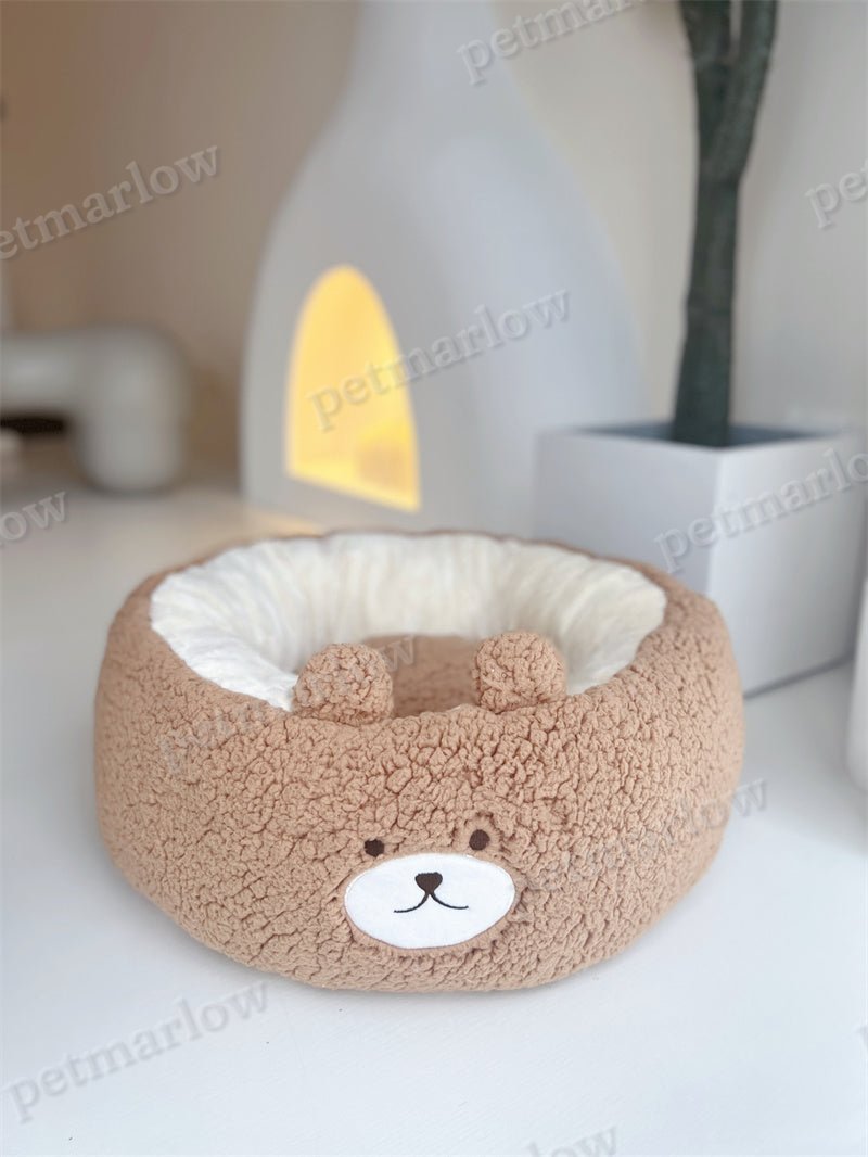 Plush Cartoon Pet Nest Bed – view 5