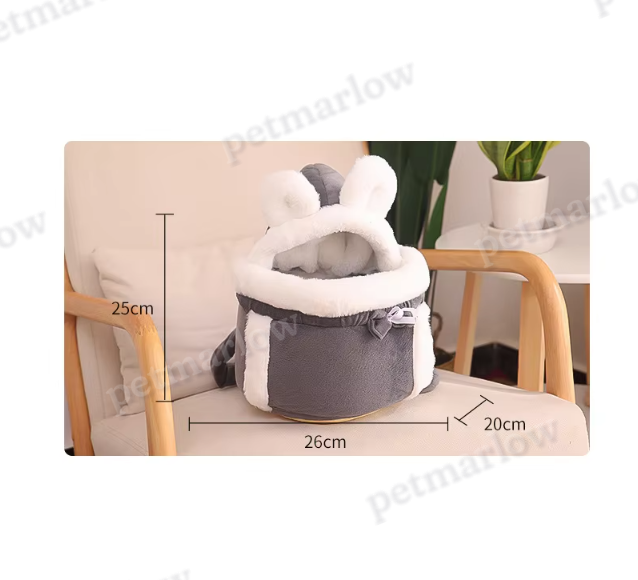 Plush Cat Carrier Strap – Comfortable and Cute Design – view 5