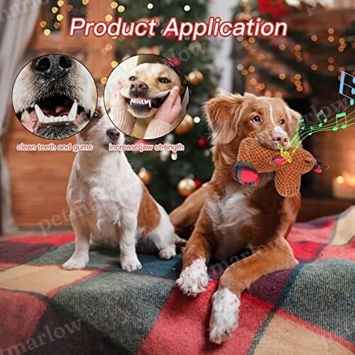 Plush Dog Toys for Cleaning Teeth – view 3