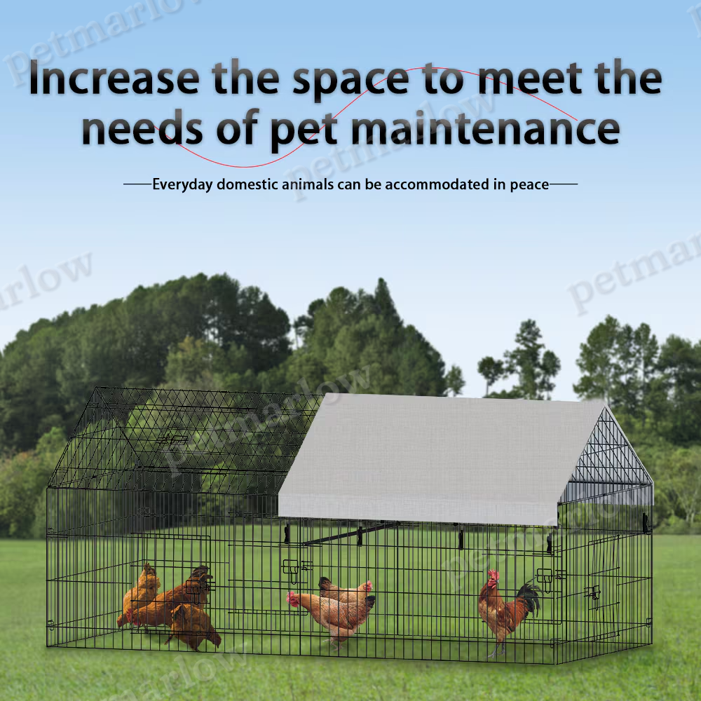 Pointed Wire Chicken Coop for Poultry Breeding – view 3