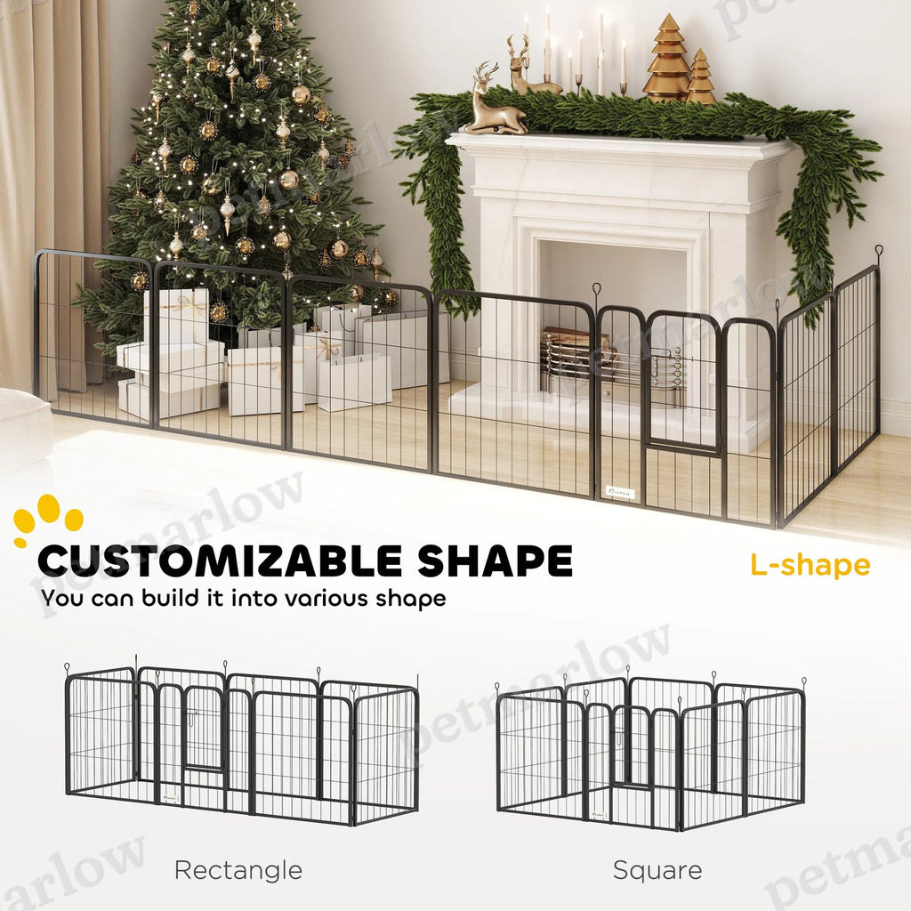 Portable 24" Dog Playpen for Indoor and Outdoor Use – view 3