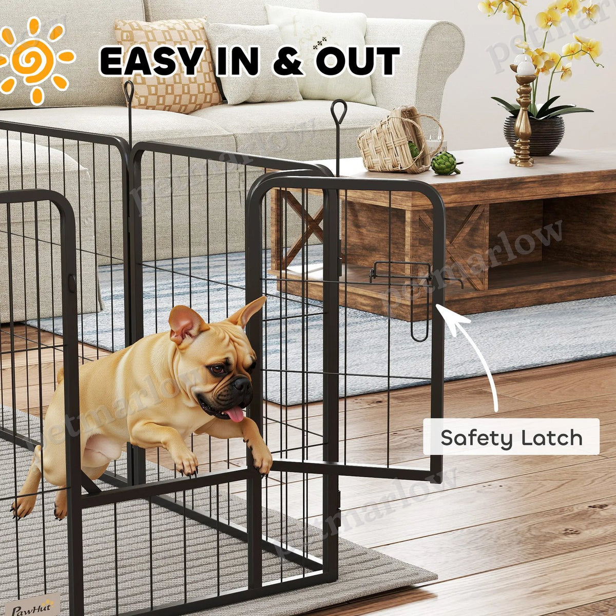 Portable 24" Dog Playpen for Indoor and Outdoor Use – view 4