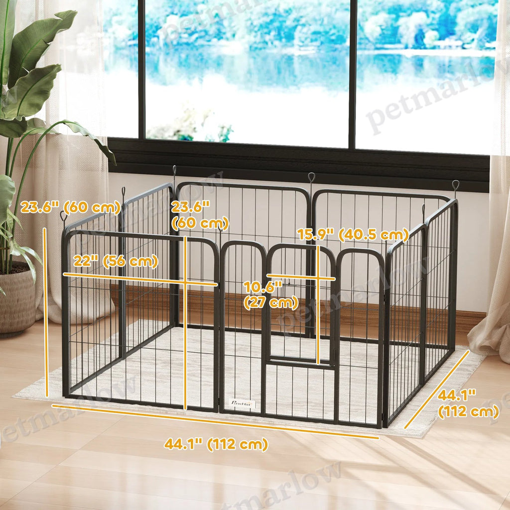 Portable 24" Dog Playpen for Indoor and Outdoor Use – view 6