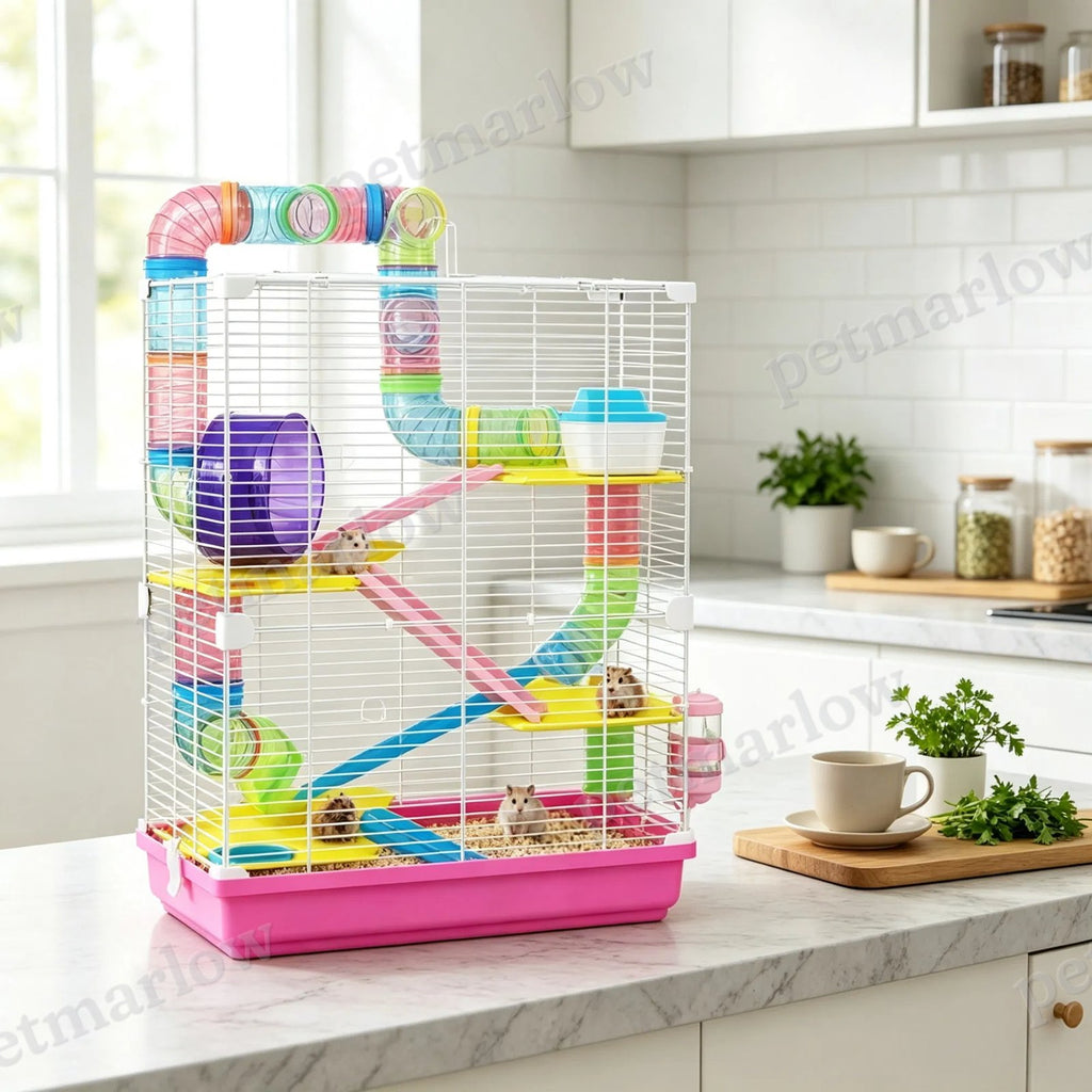 Portable 5-Tier Hamster Cage for Small Animals – view 6
