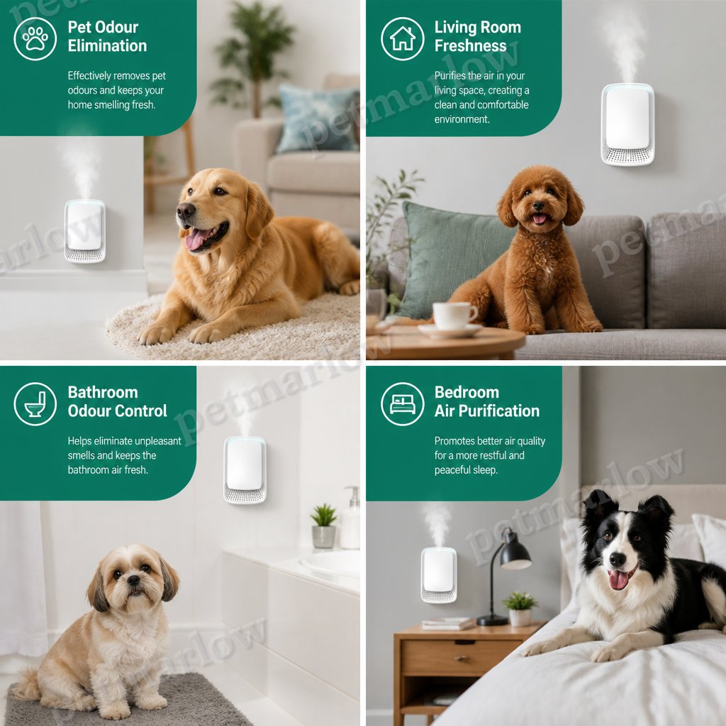 Portable Air Purifier & Odour Eliminator – Ideal for Pet Homes – view 4