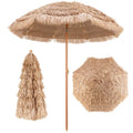 Portable Beach Umbrella with Adjustable Tilt for Shade – as picture