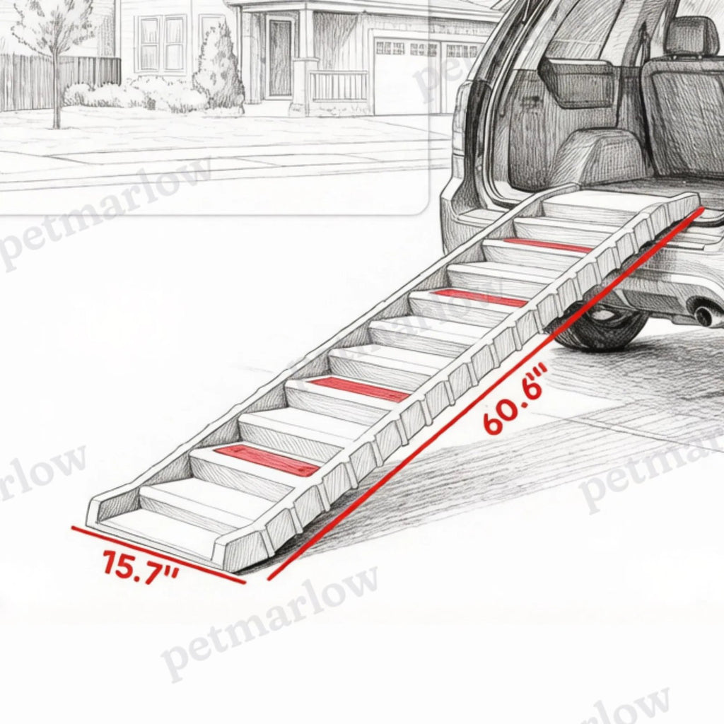 Portable Dog Ramp for Easy Access to Cars and SUVs – view 6