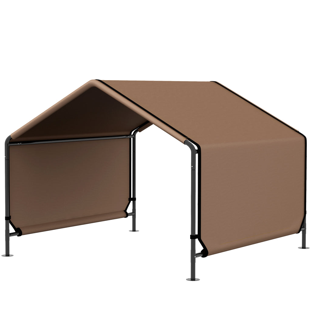Portable Water Resistant Dog Tent – Brown / 650x180x160 mm