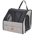 Portable Foldable Car Waterproof Pet Cage – Gray / M