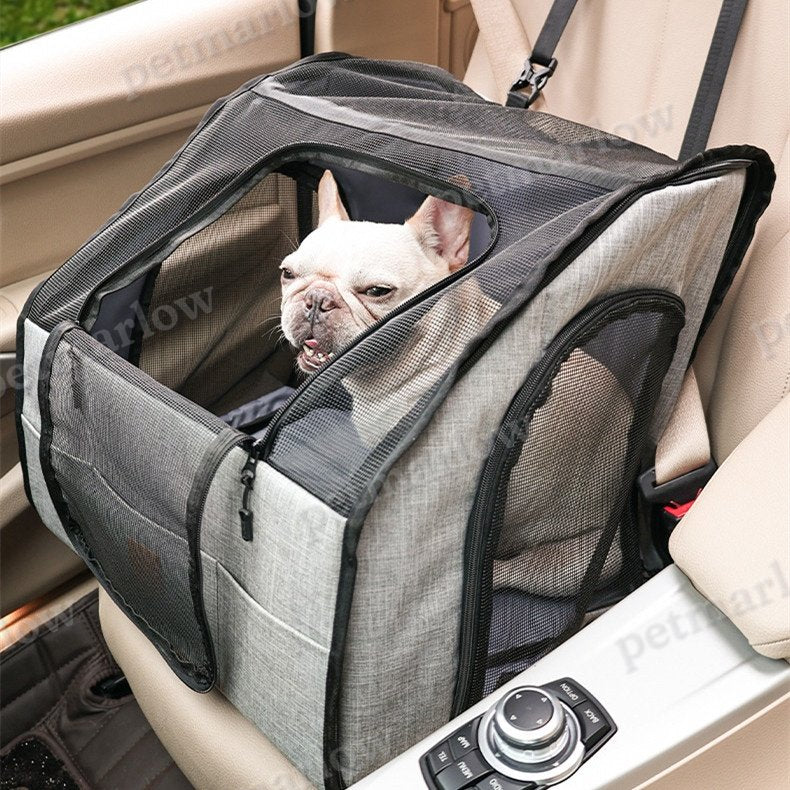 Portable Foldable Car Waterproof Pet Cage – view 3