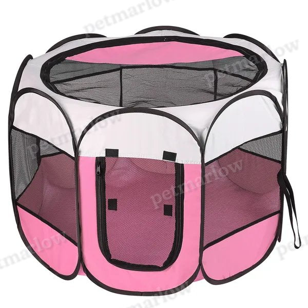Portable Foldable Pet Playpen Exercise Pen – view 4