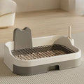 Portable Indoor Dog Potty Training Tray – Gray