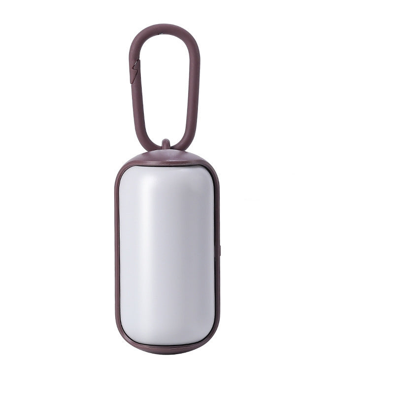 Portable Pet Poop Bag Dispenser for Dogs and Cats – Grey coffee