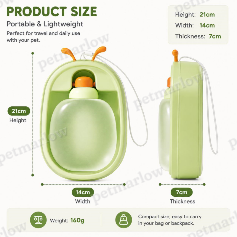Portable Pet Water Bottle – view 6