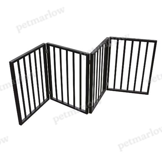 Portable Wooden Pet Gate Fence – view 6