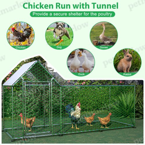 Poultry Habitat Cage with Lid for Chicken Coop – view 3