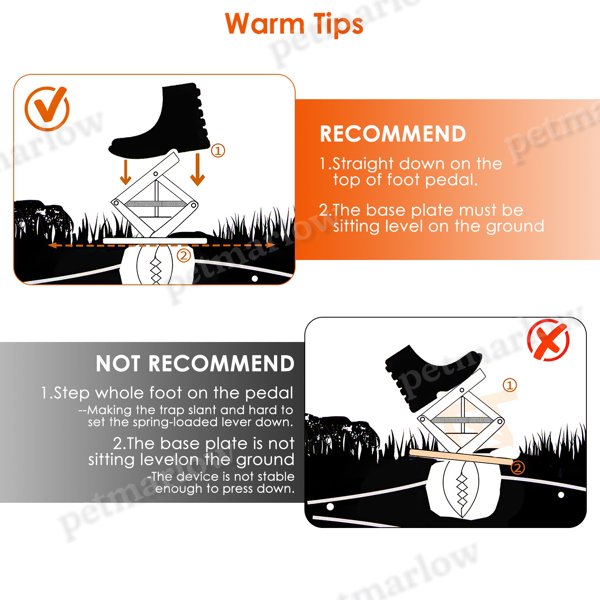 Powerful Mole Snap Trap - Humane and Easy Setup – view 3