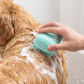 Practical 2-in-1 Professional Dog Bath Brush – Deep Cleaning & Massage in One Step – Blue