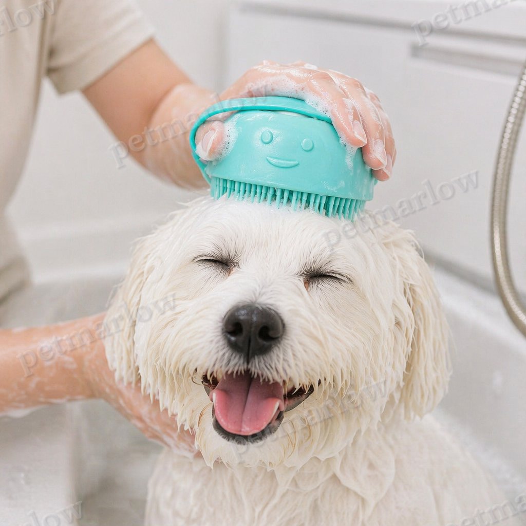 Practical 2-in-1 Professional Dog Bath Brush – Deep Cleaning & Massage in One Step – view 6