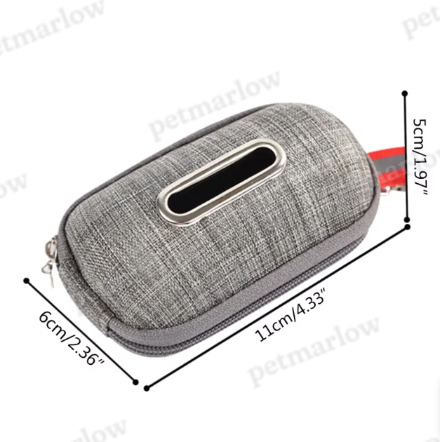 Practical Dog Waste Bag Holder - Compact Storage with Carrying Handle – view 5