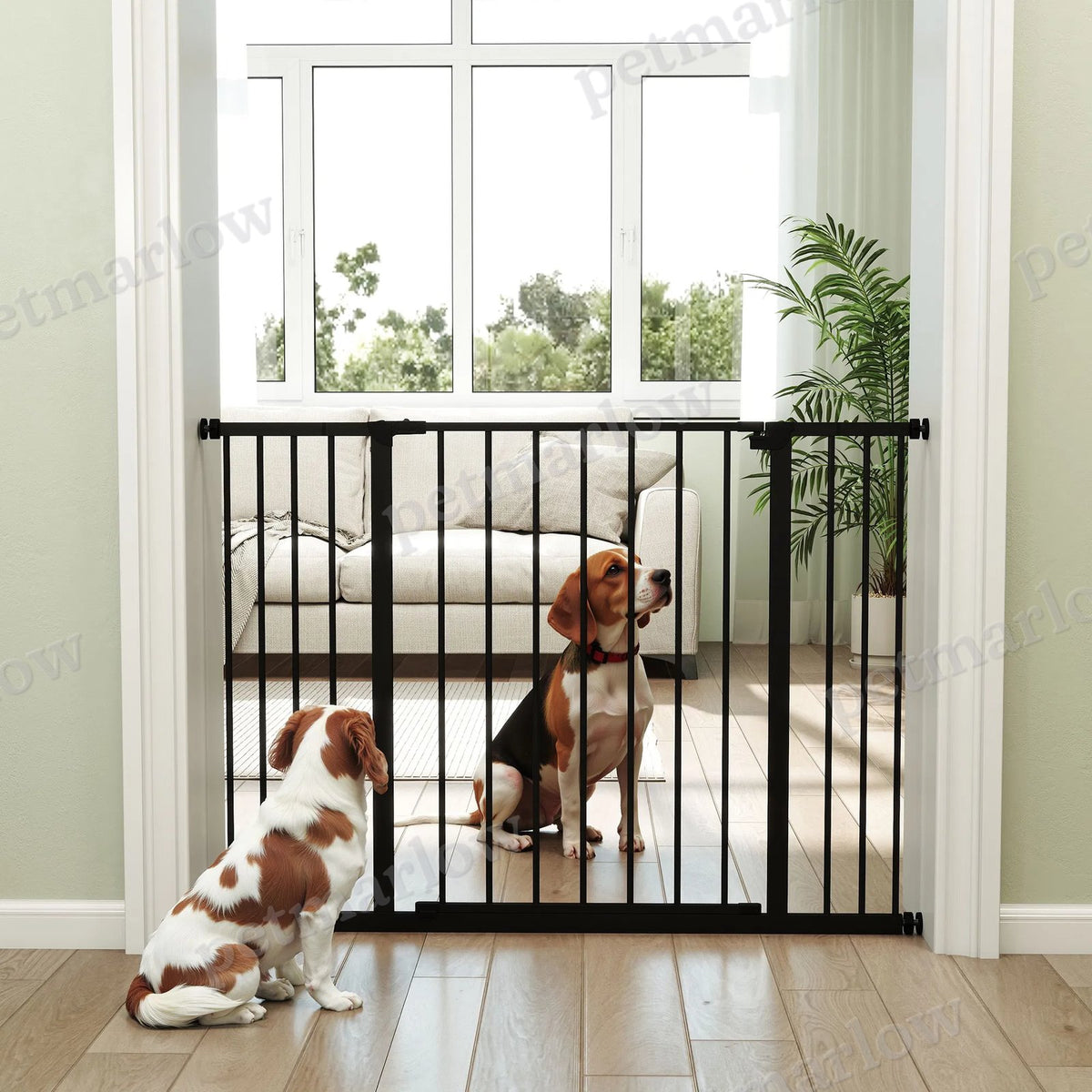 Pressure Fit Dog Gate Pet Barrier – view 5