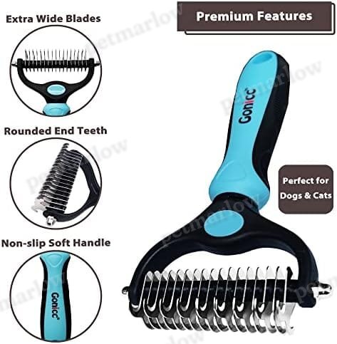 Professional Dog and Cat Brush for Shedding Ideal Deshedding Tool – view 3