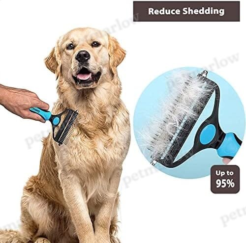 Professional Dog and Cat Brush for Shedding Ideal Deshedding Tool – view 4