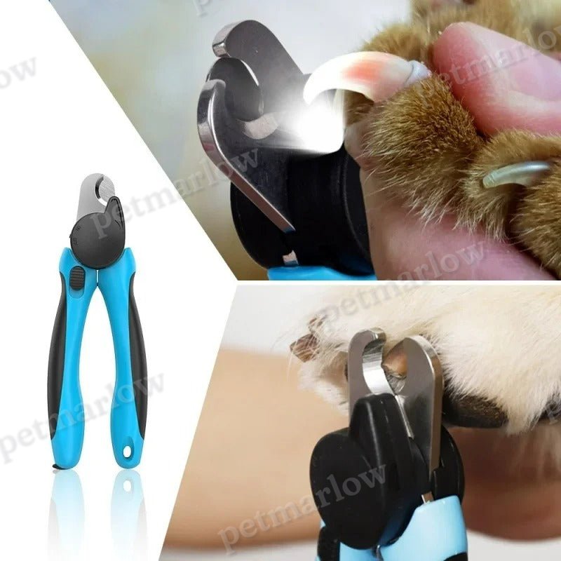 Professional Pet Nail Trimmer With Led LED Cat Nail Clippers Dog Claw Trimmers Tool – view 6