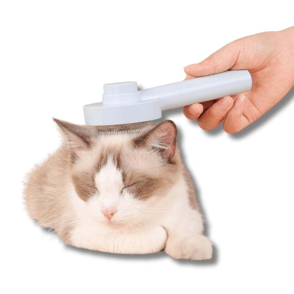Self-Cleaning Slicker Brush for Effortless Pet Grooming