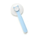 Self-Cleaning Slicker Brush for Effortless Pet Grooming – Blue